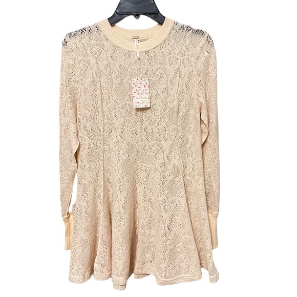 NWT free People coffee in the morning tunic - Picture 9 of 13